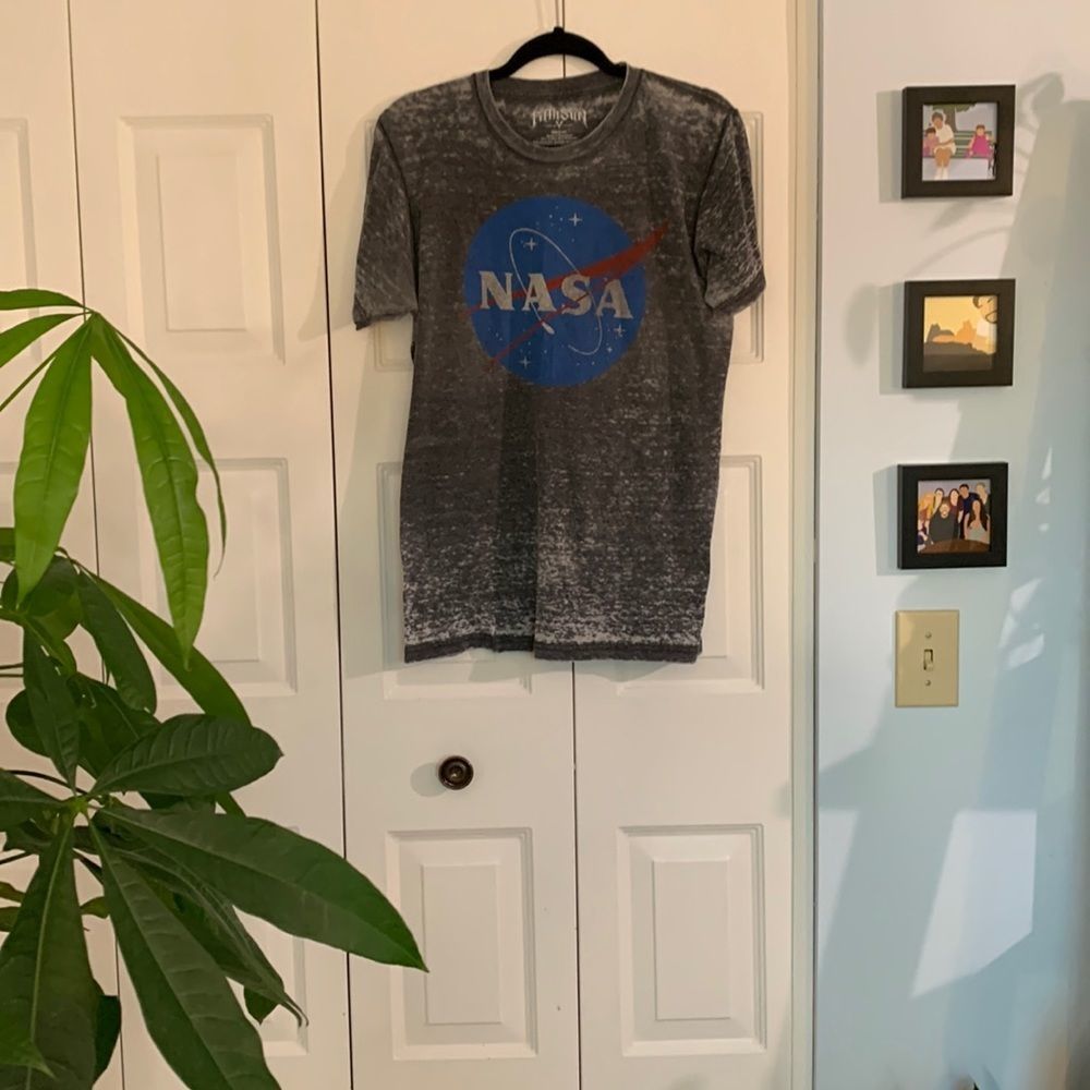 Distressed NASA Graphic Tee